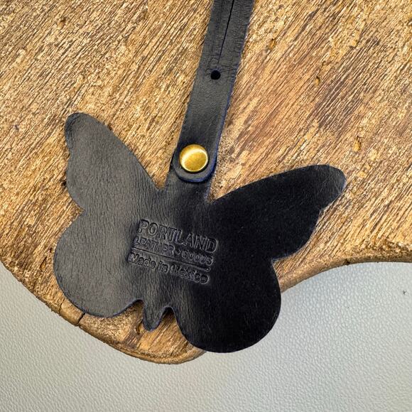 Portland Leather COWBOY BLUE Butterfly Charm FAST SHIP Monarca Charm NEW - Picture 6 of 6